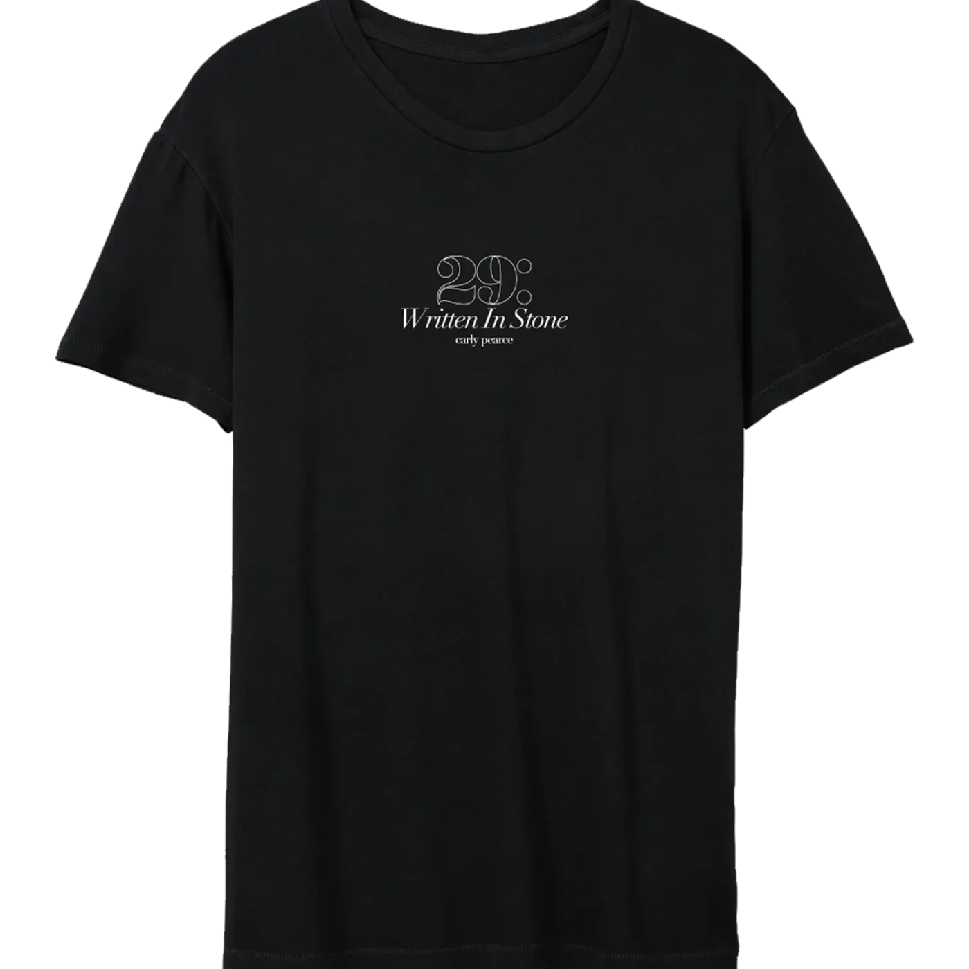 Carly Pearce 29: Written In Stone Small Logo Tee (Pre-Order)