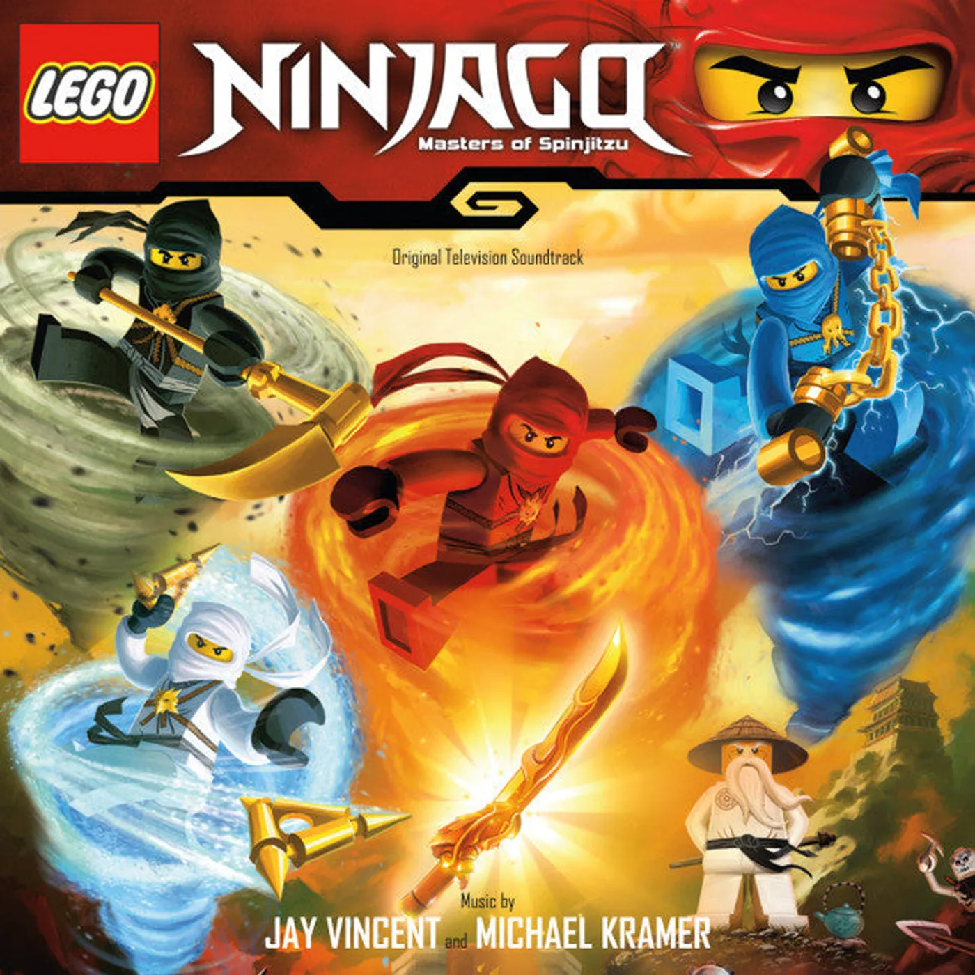 Jay Vincent / Michael Kramer Ninjago: Masters Of Spinjitzu (CD)