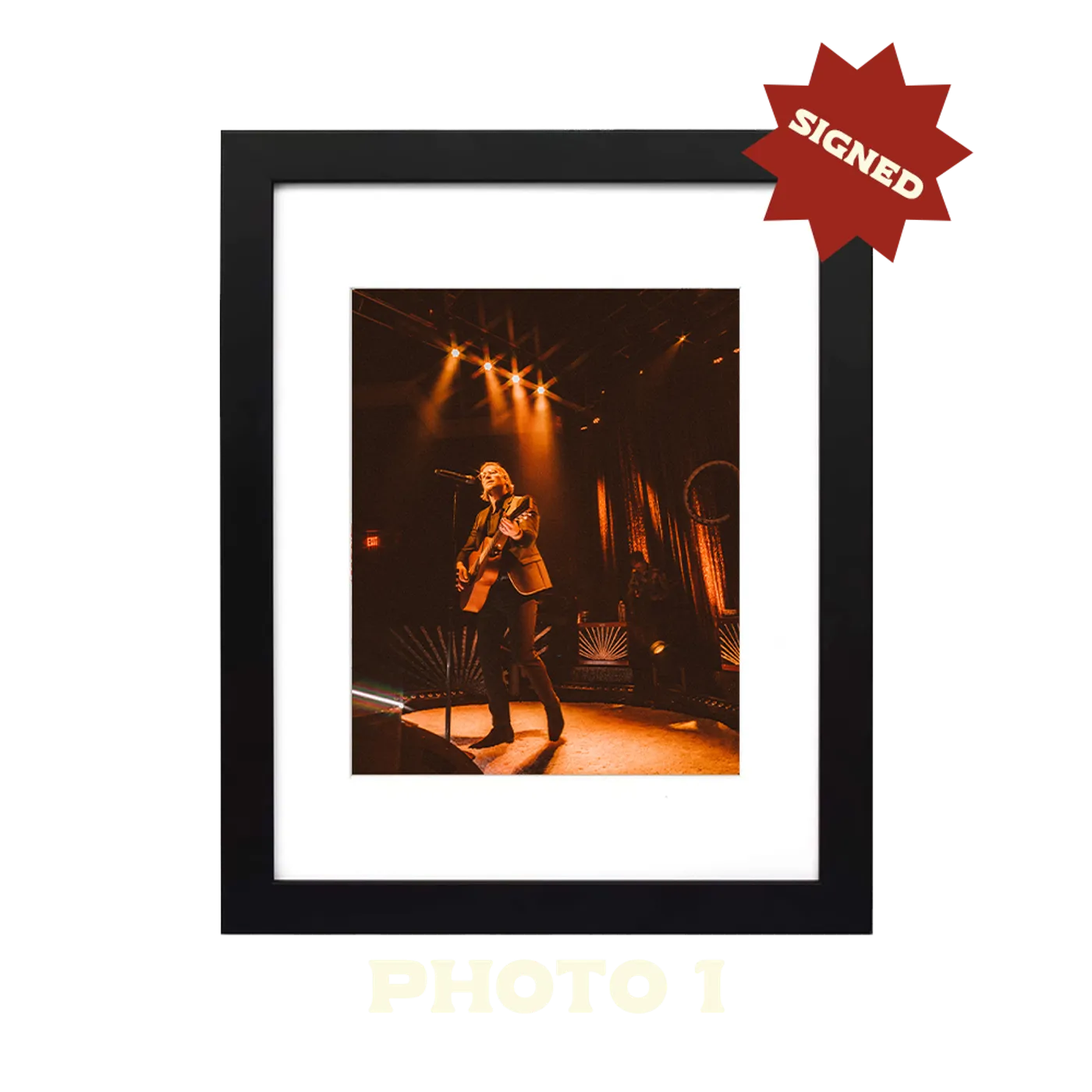 Wilder Woods Signed + Framed Live Photo