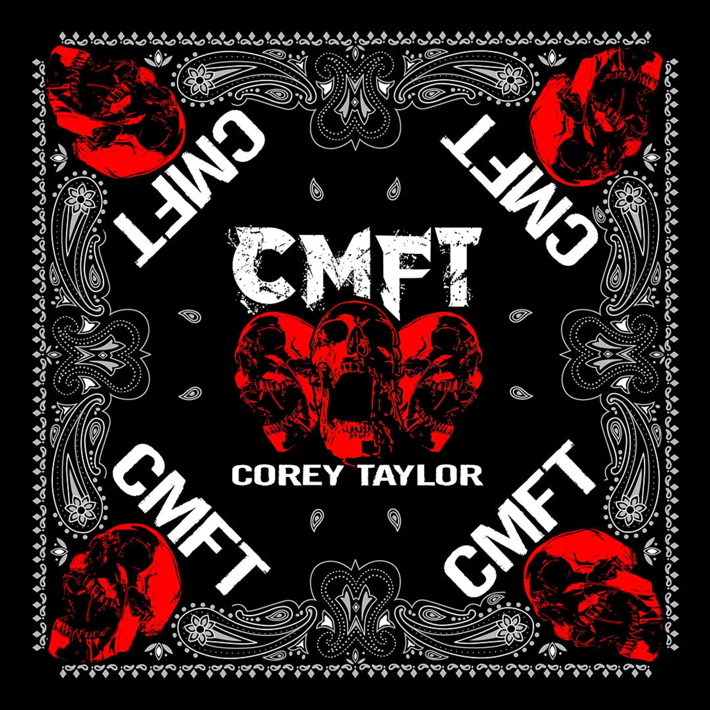 Corey Taylor CMFT "Screaming SKull"  Bandana