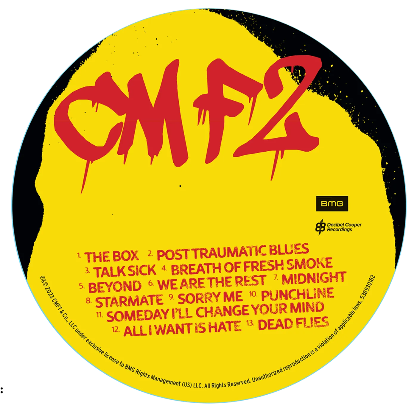 Corey Taylor CMF2 CD - PRESALE