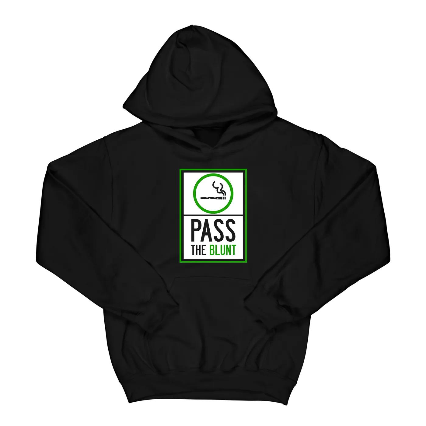 Baby Bash Pass The Blunt "Black" Hoodie