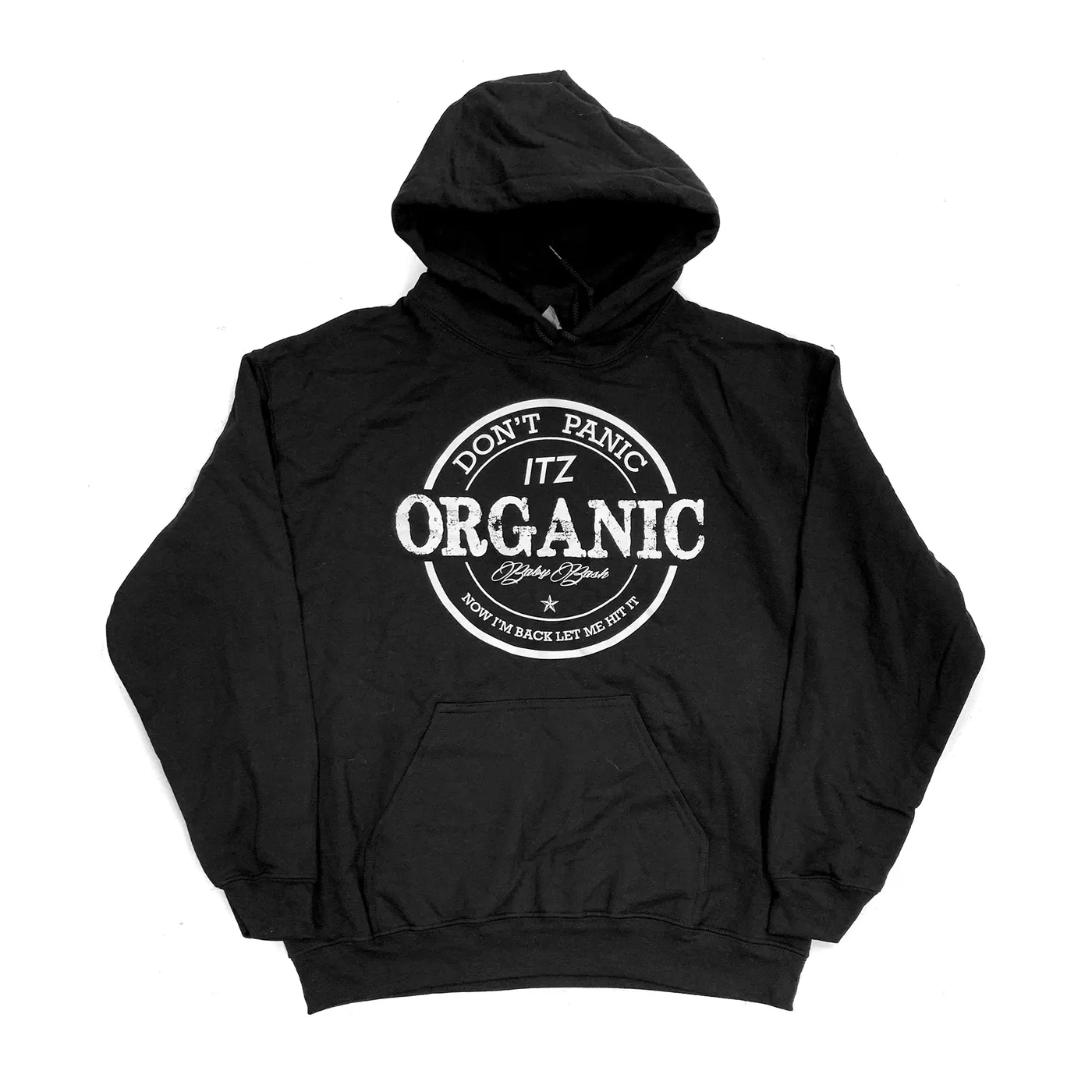 Baby Bash Itz Organic Circle Logo "Black" Hoodie