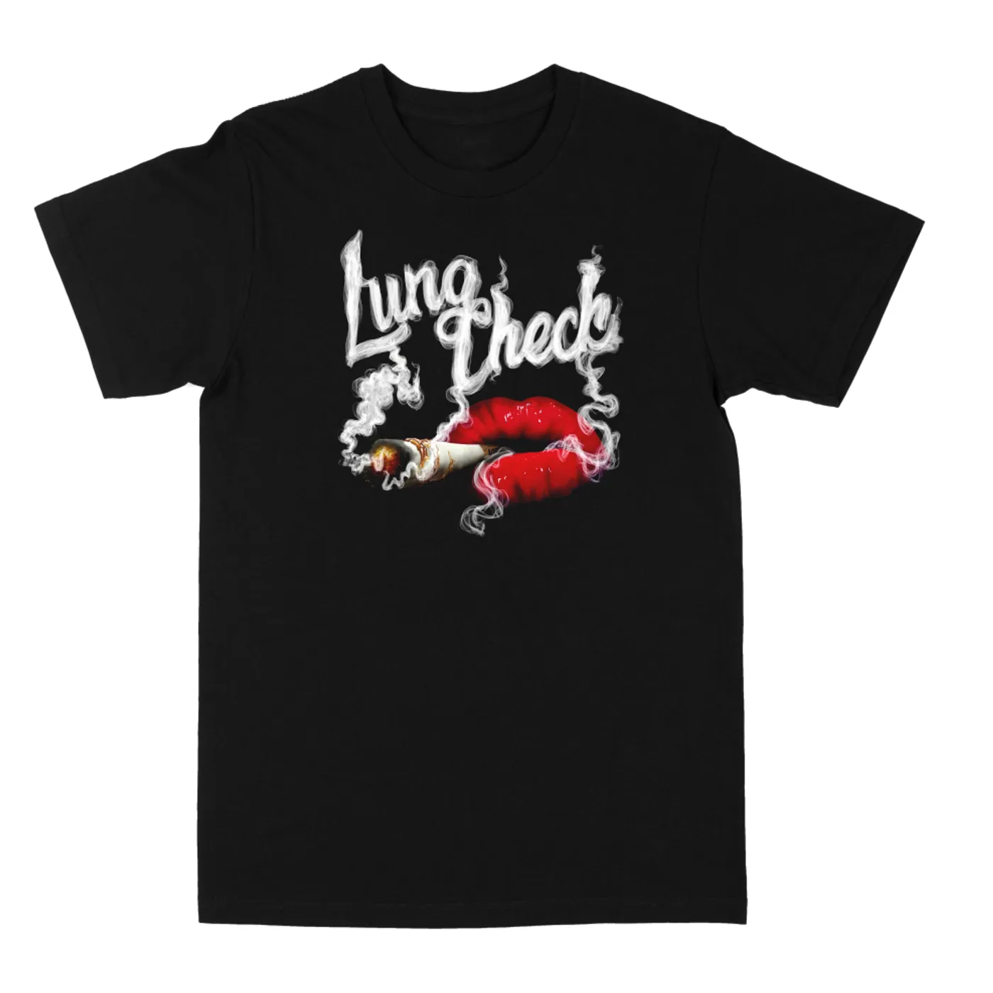 Baby Bash Lung Check "Black" Tee