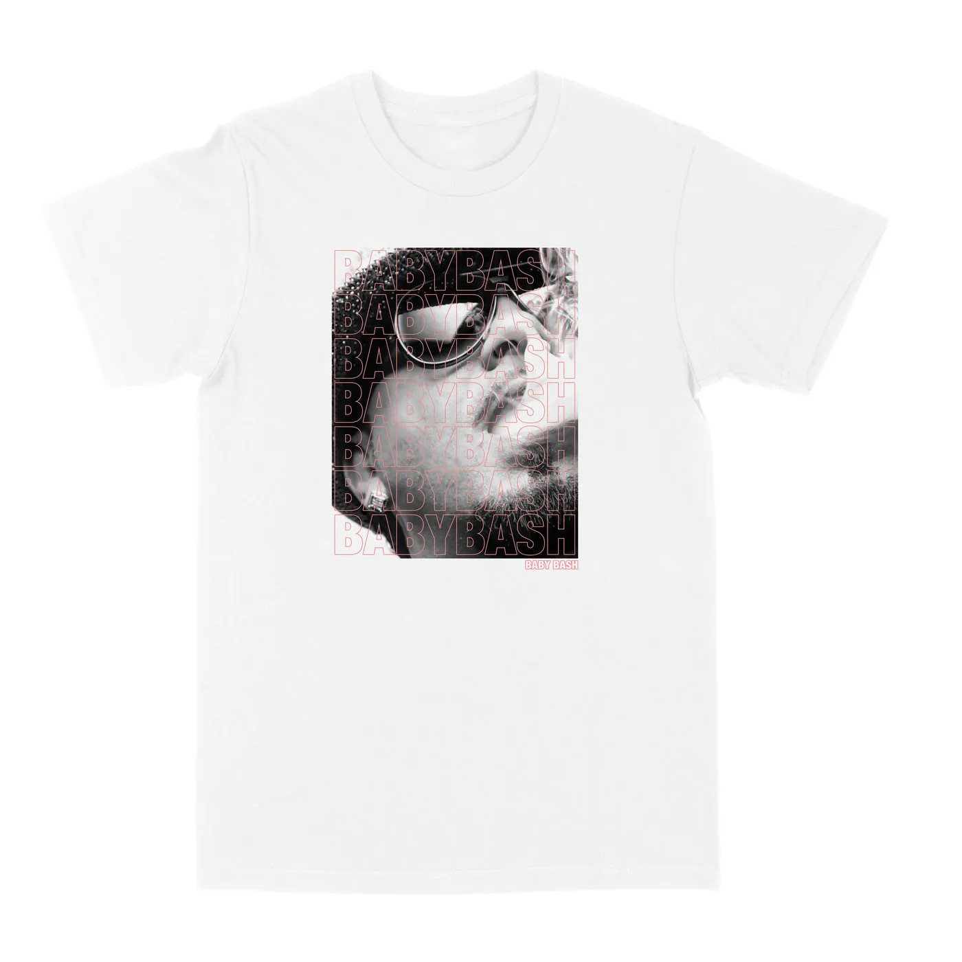 Baby Bash Block "White" Tee