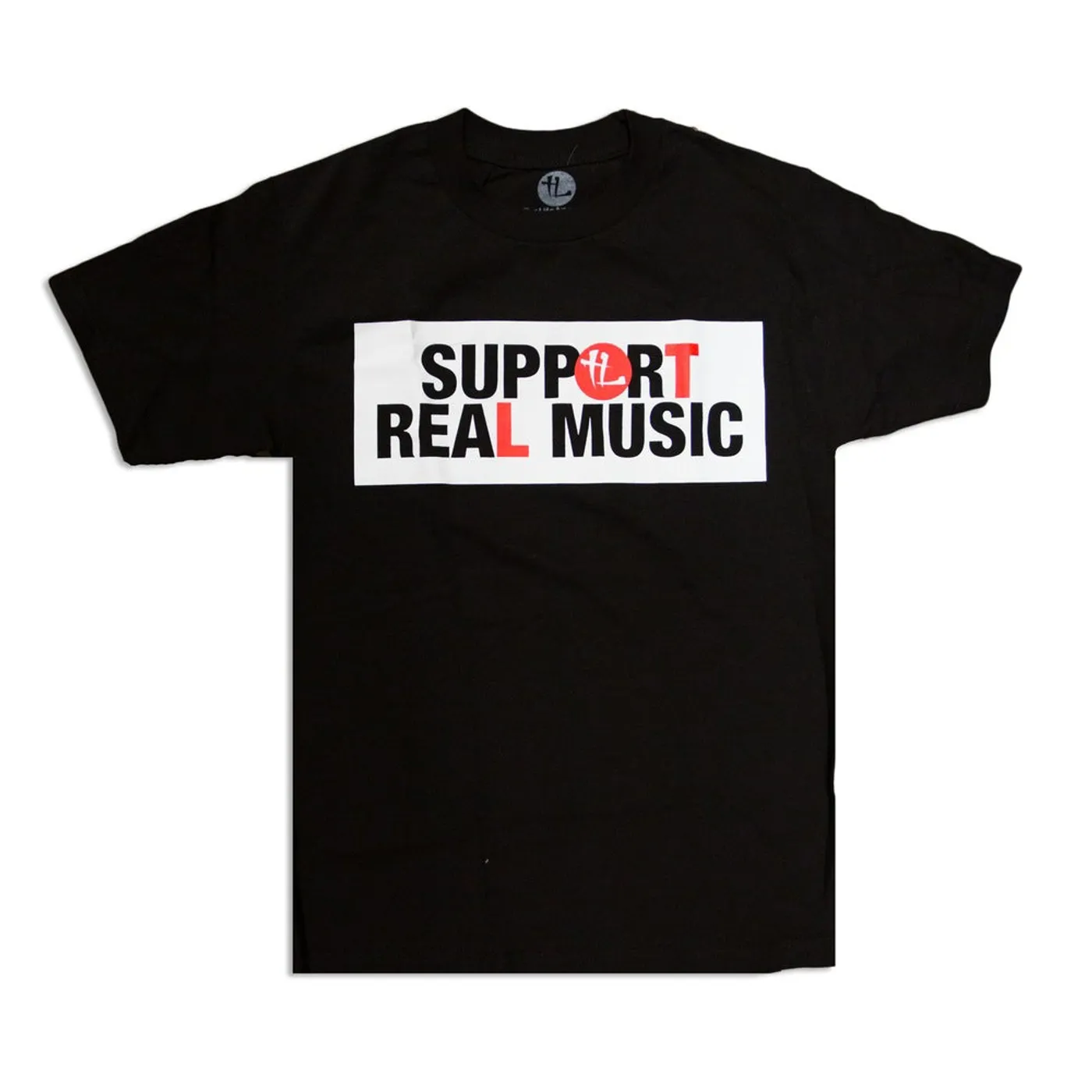 Krayzie Bone TL"Support Real Music" Tee Black