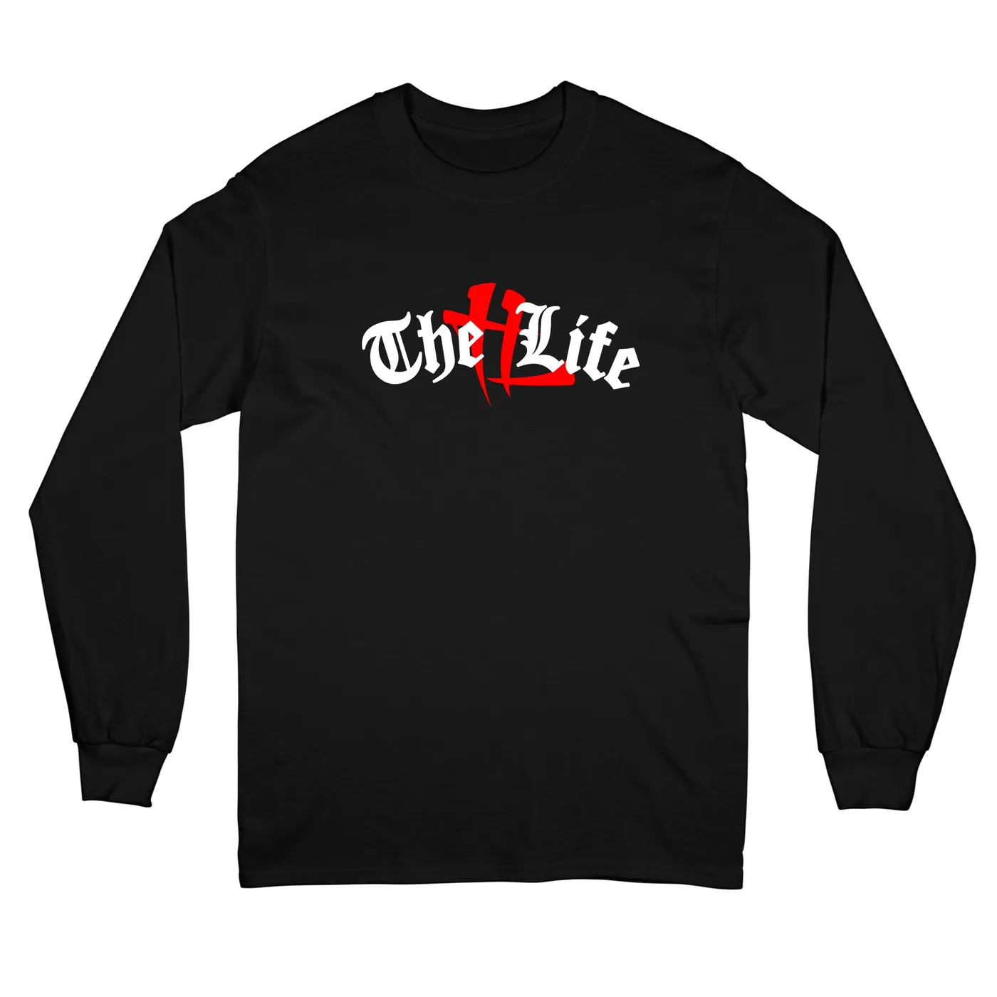 Krayzie Bone "TL Old English Logo" Long Sleeve Black