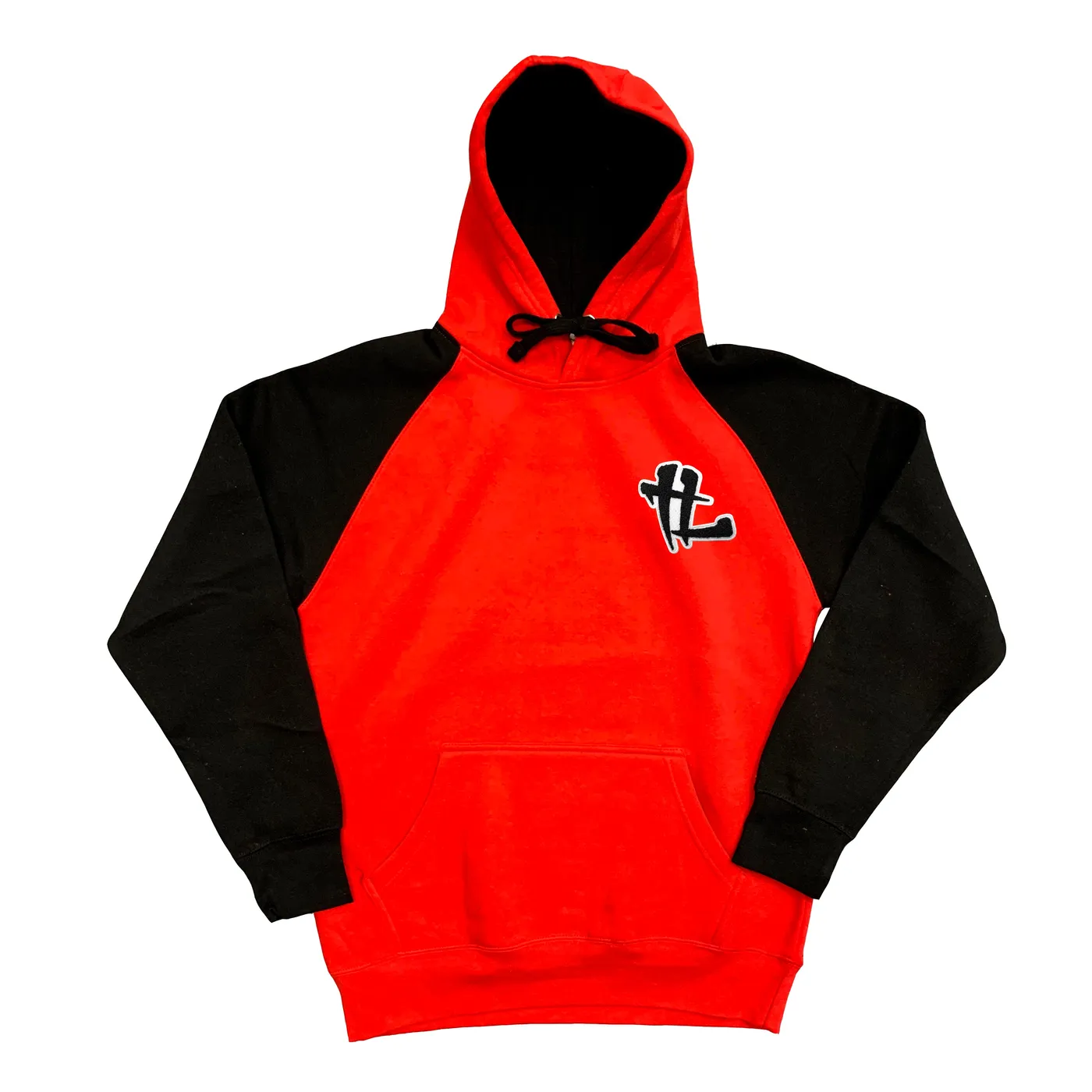 Krayzie Bone TL Chenille "2Tone Red/Black" Hoodie