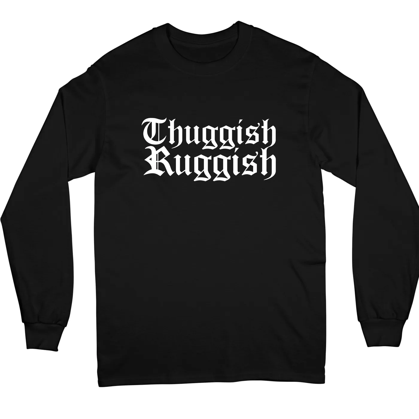 Bone Thugs-N-Harmony Thuggish Ruggish White Logo "Black" Long Sleeve
