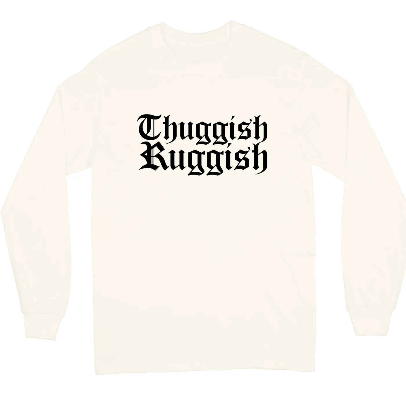 Bone Thugs-N-Harmony Thuggish Ruggish Black Logo "Cream" Long Sleeve