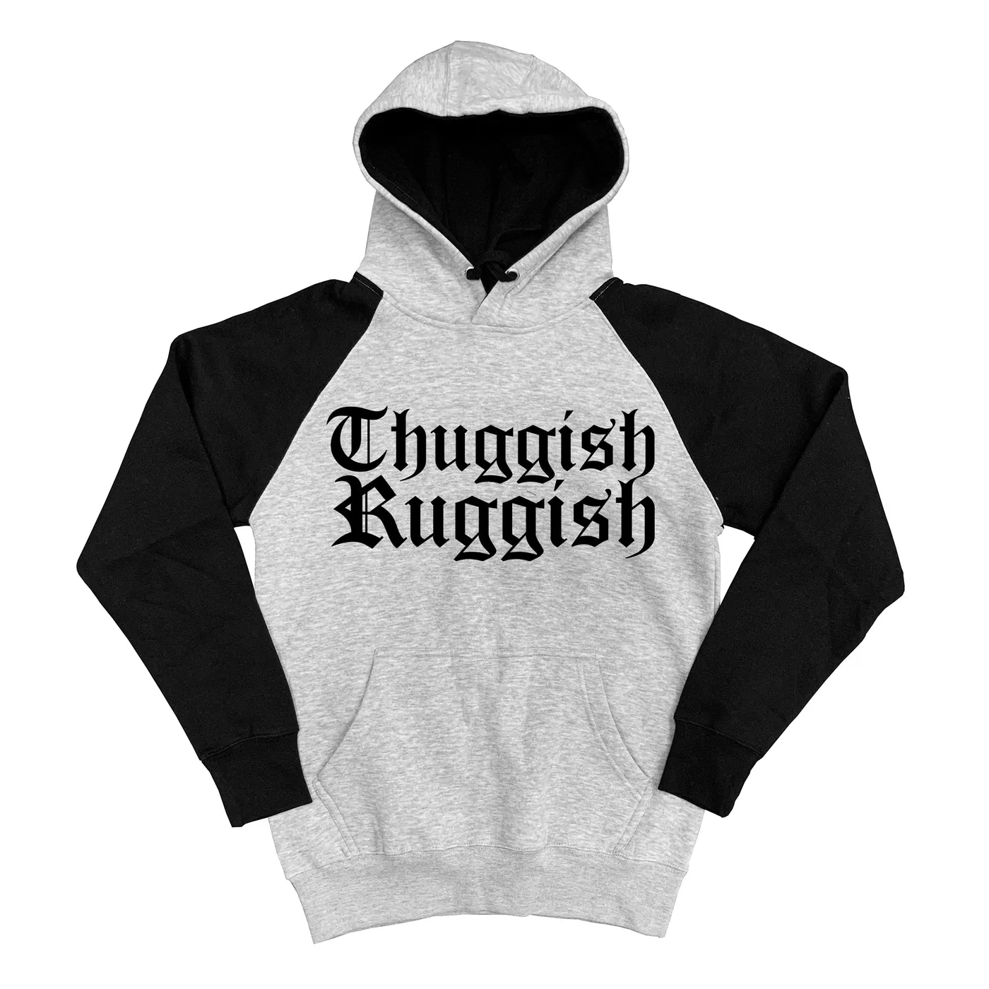 Bone Thugs-N-Harmony Thuggish Ruggish 2 tone "Grey/Black" Hoodie