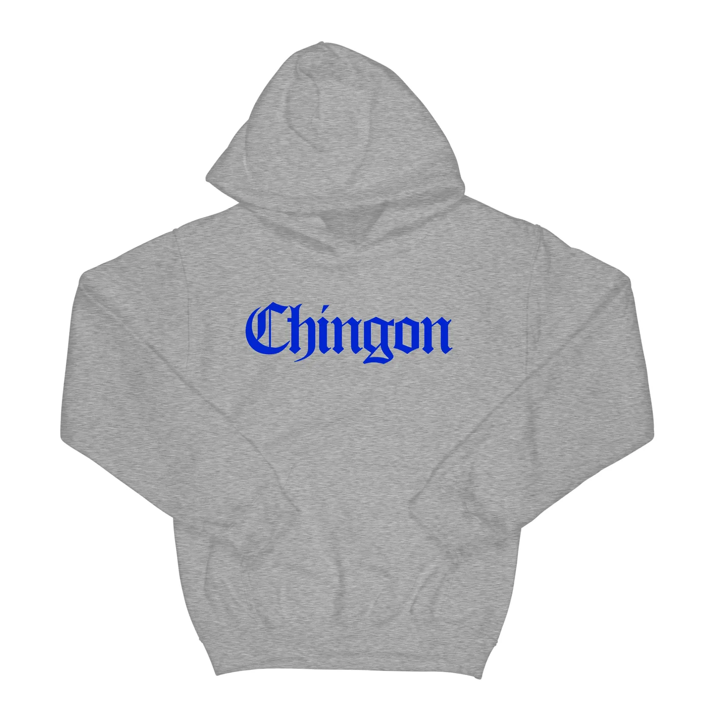 George Lopez Chingon "Grey/Royal Logo" Hoodie