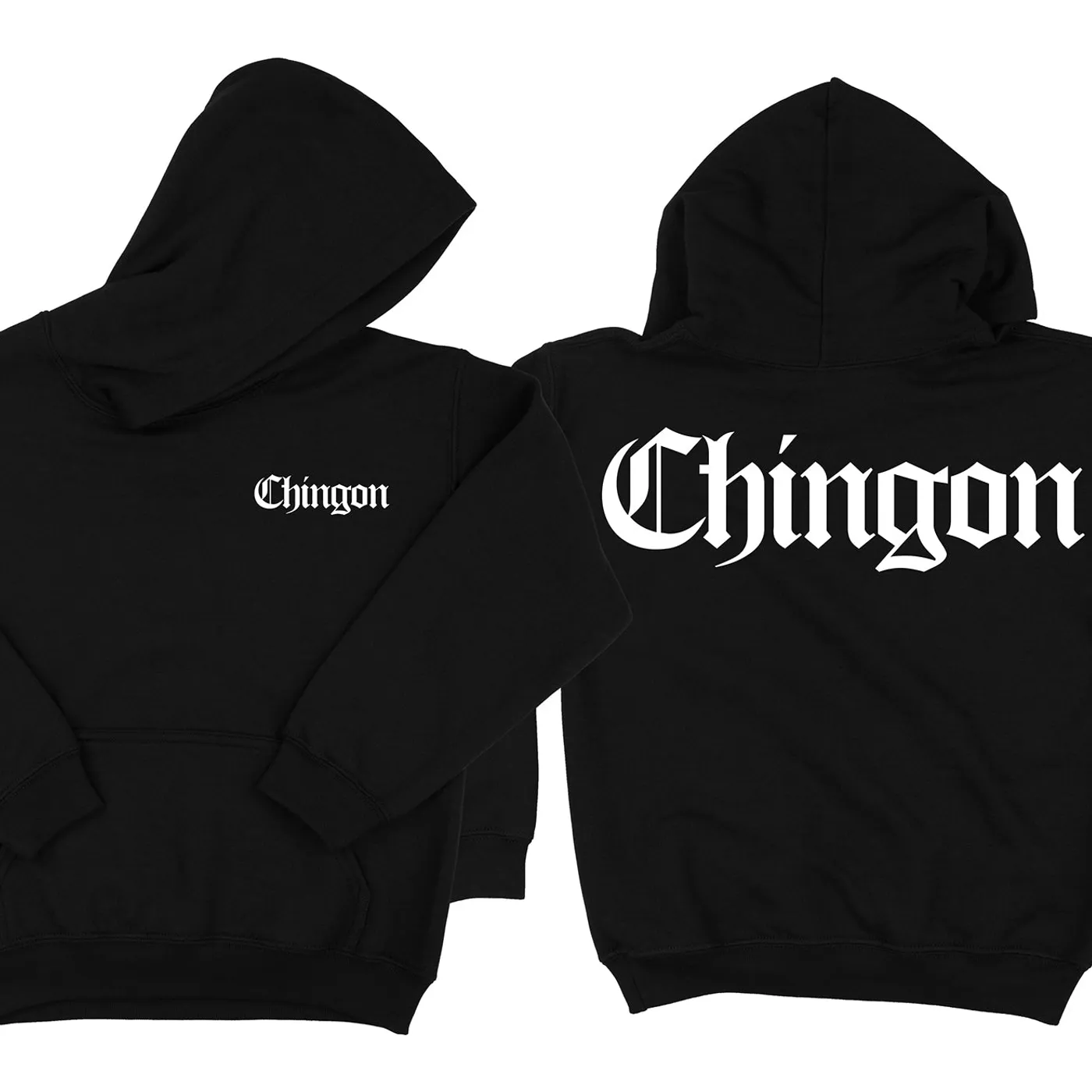 George Lopez KIDS "Chingon" Black Hoodie
