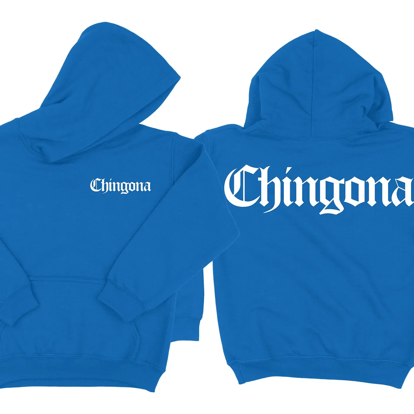 George Lopez KIDS "Chingona" Turquoise Hoodie