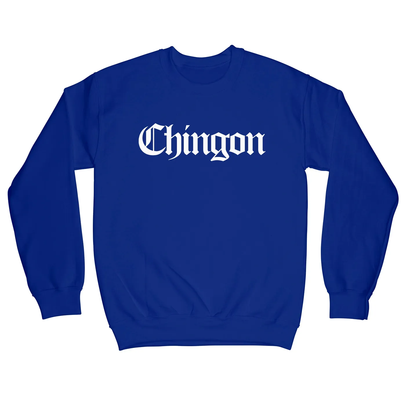 George Lopez Chingon "Royal Blue" Crewneck