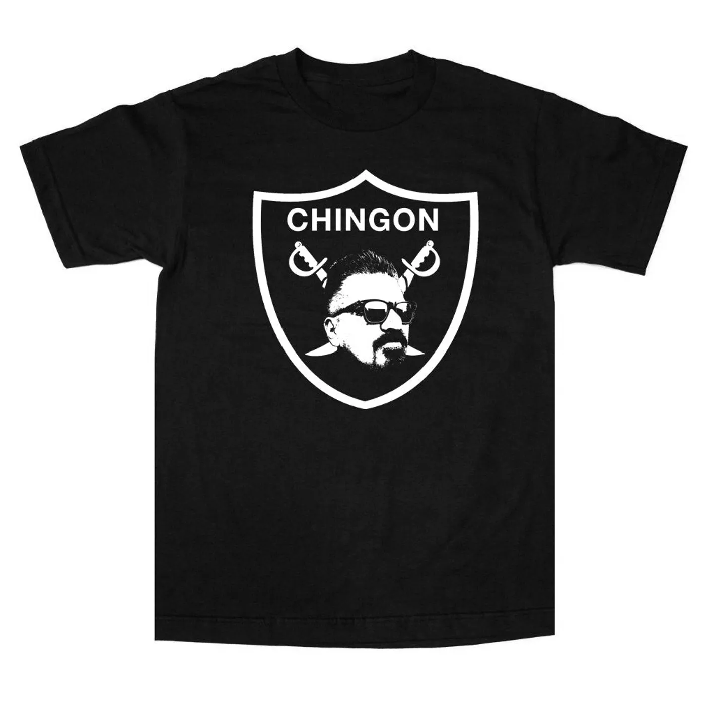 George Lopez George "Raider" Black Tee