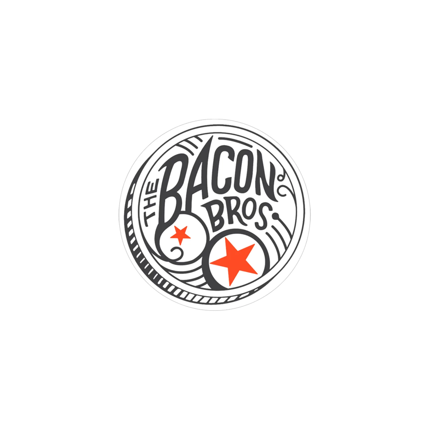 The Bacon Brothers Logo Sticker