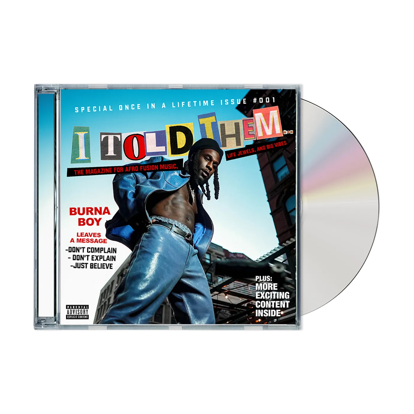 Burna Boy I Told Them… CD
