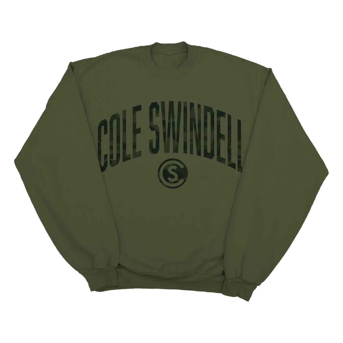 Cole Swindell Army Collegiate Crewneck