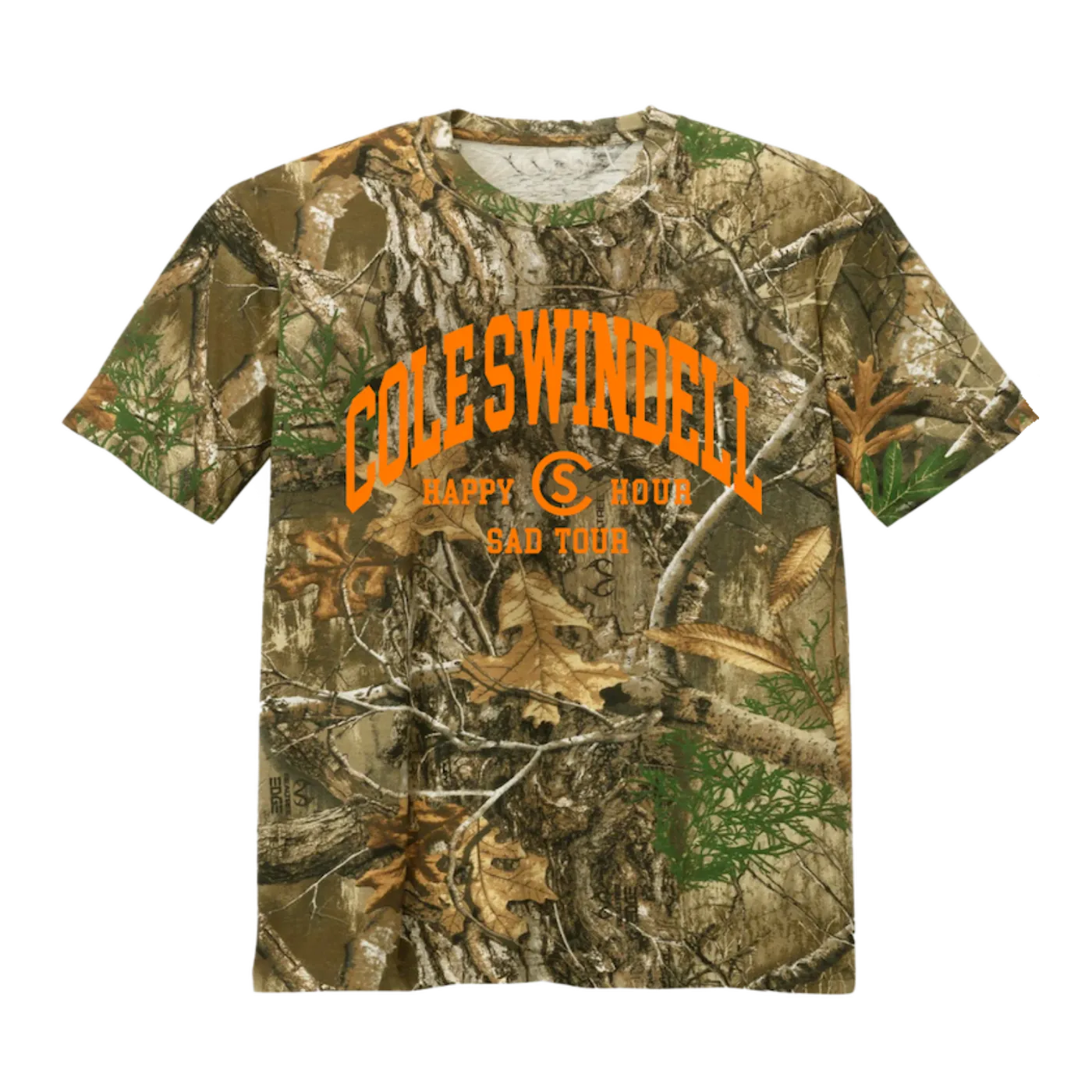Cole Swindell Camo Happy Hour Sad T-Shirt