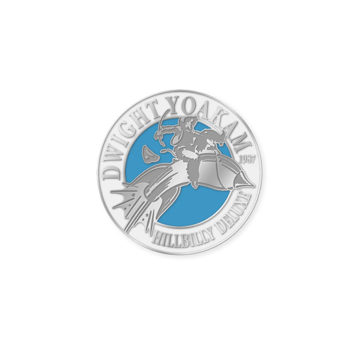 Dwight Yoakam Hillbilly Deluxe Enamel Pin