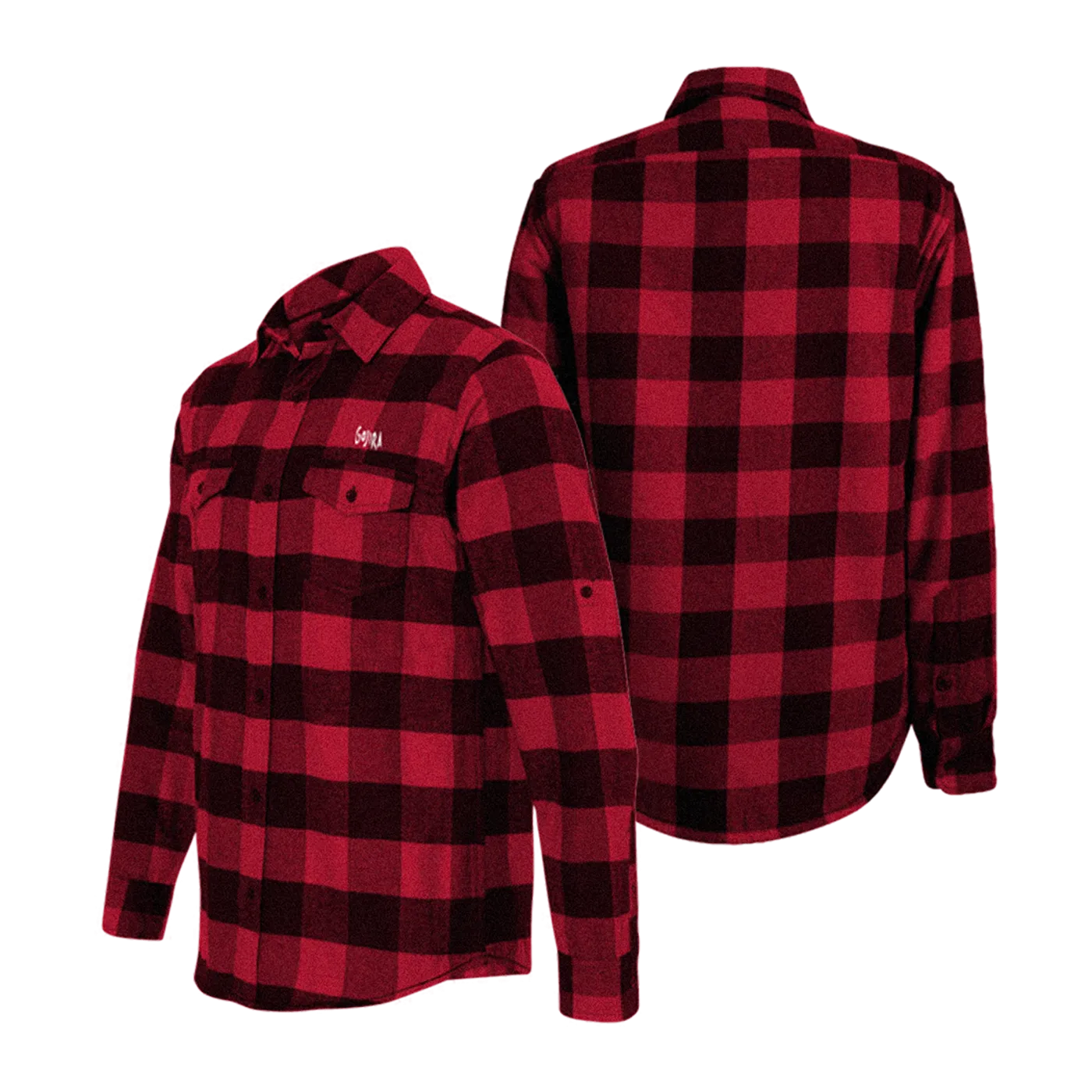 Gojira Branches Logo Flannel Shirt