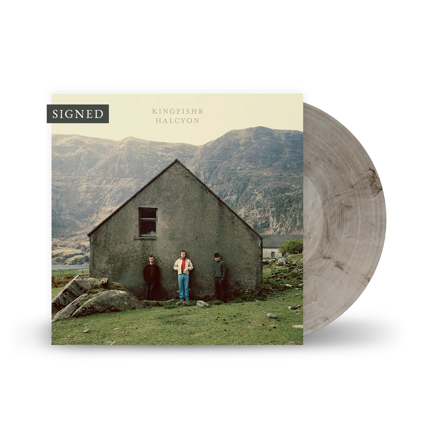 Kingfishr HALCYON - LIMITED EDITION SIGNED STONE VINYL (WEBSTORE EXCLUSIVE)