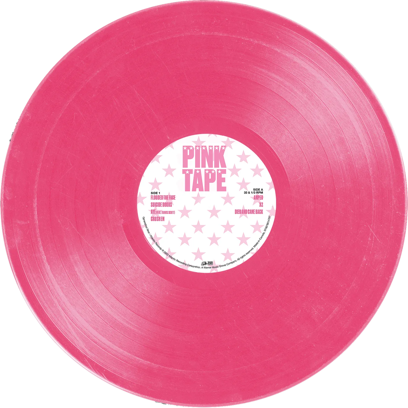 Lil Uzi Vert Pink Tape Vinyl