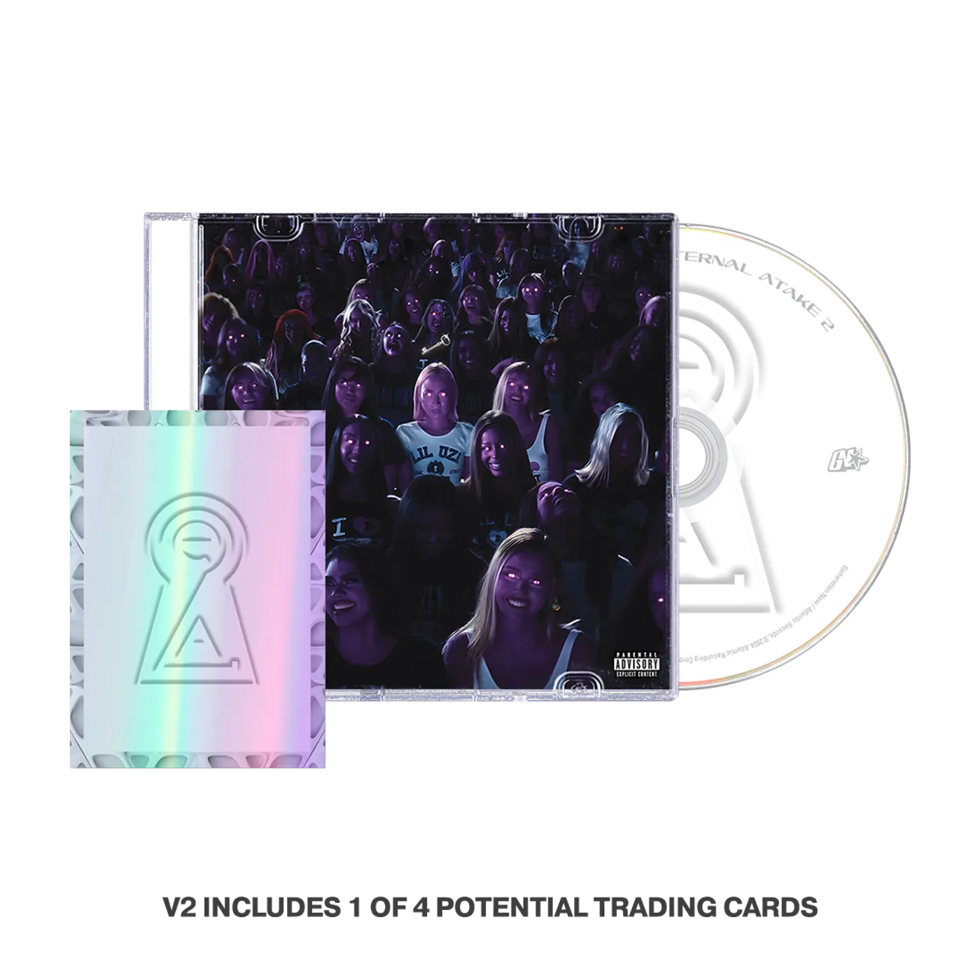 Lil Uzi Vert Eternal Atake 2 Trading Card CD v2