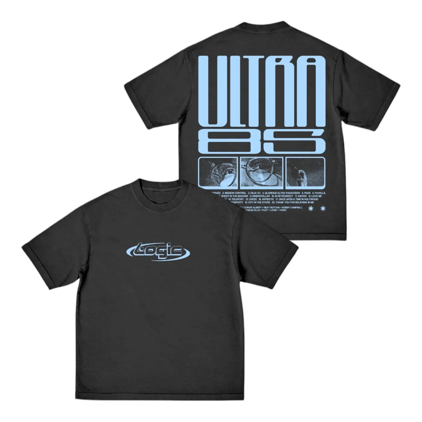 Logic Ultra 85 Tracklist T-Shirt