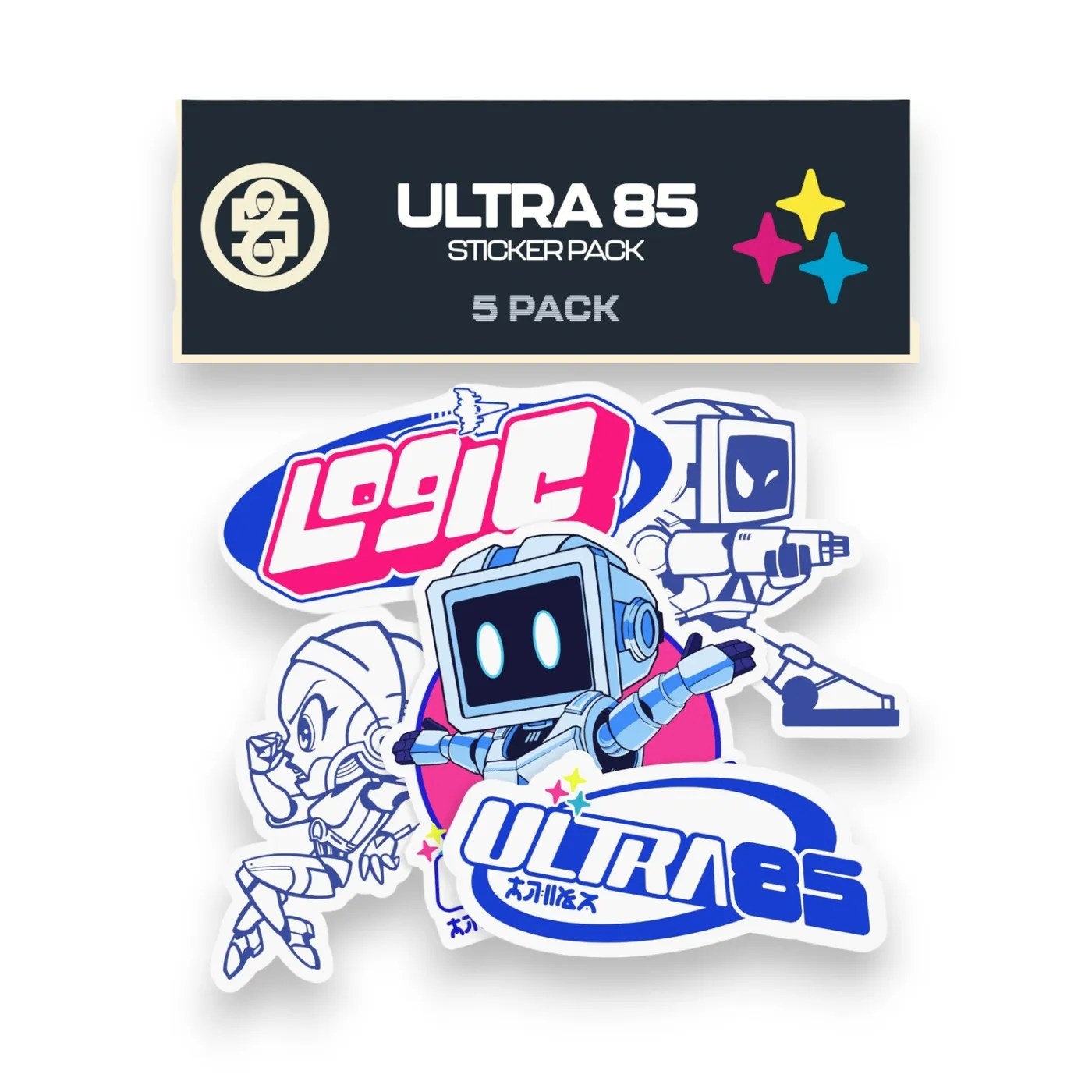 Logic Ultra 85 Sticker Pack
