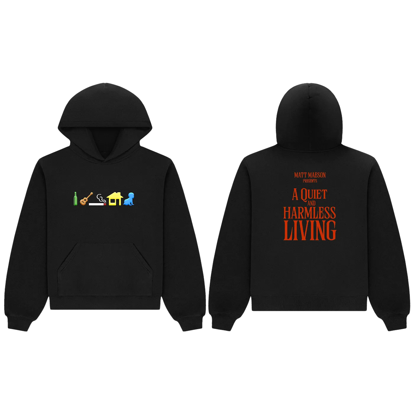 Matt Maeson A Quiet and Harmless Living Hoodie