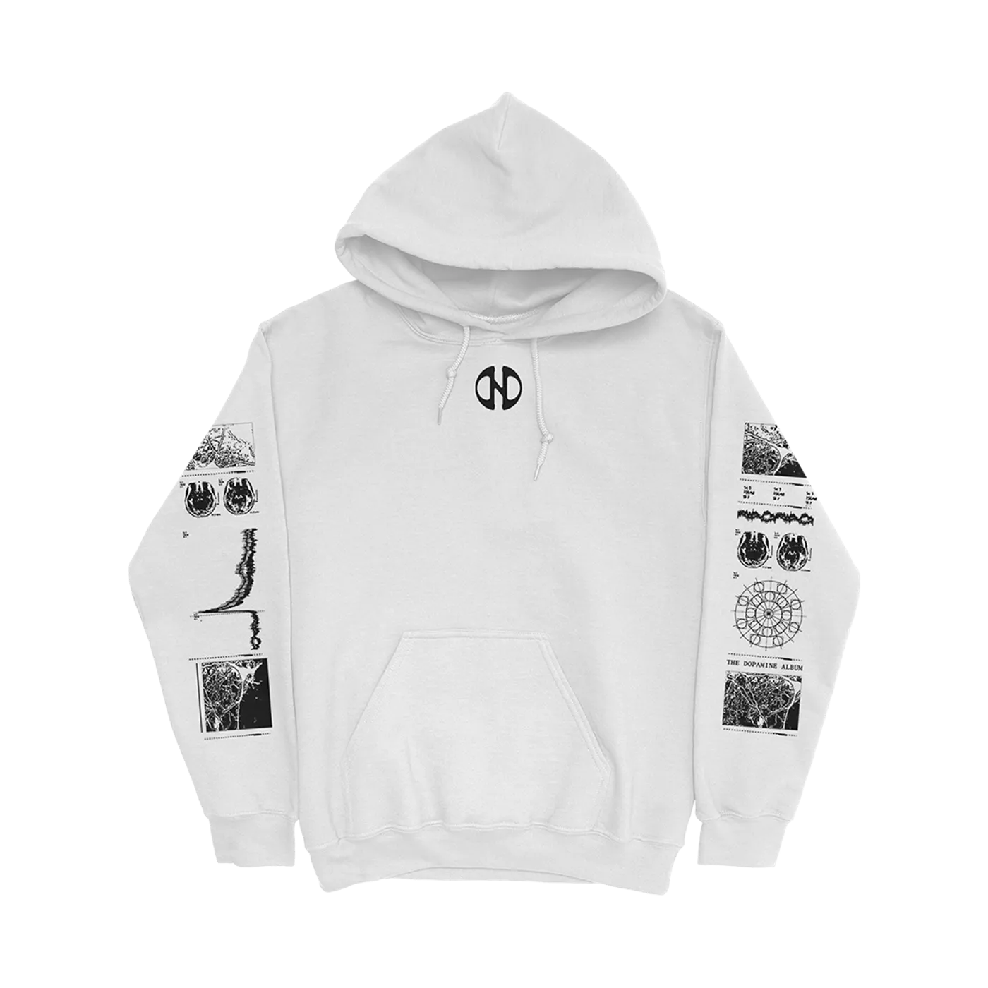 Normani Dopamine Luxe White Hoodie