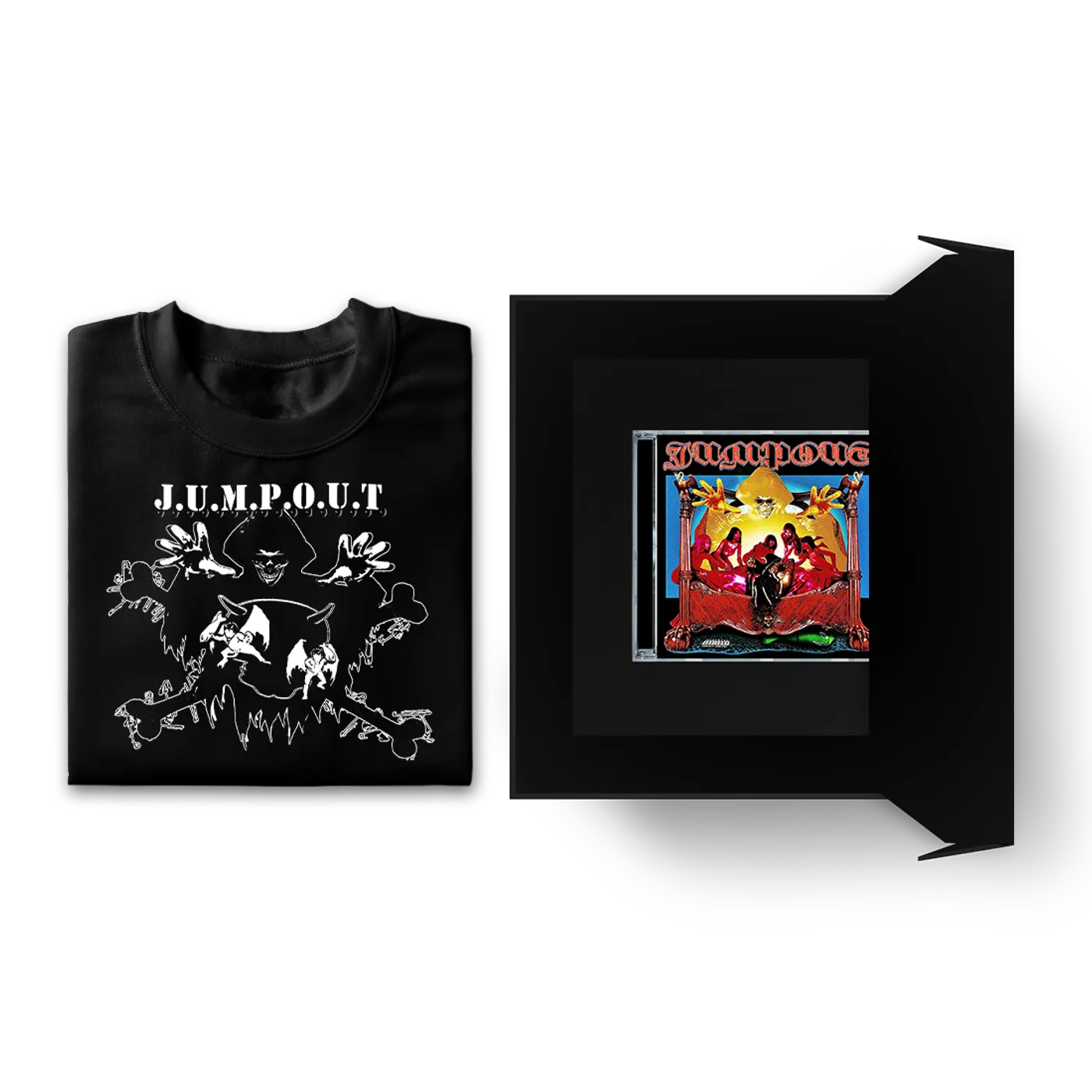 OsamaSon Jump Out Black T-Shirt Box Set