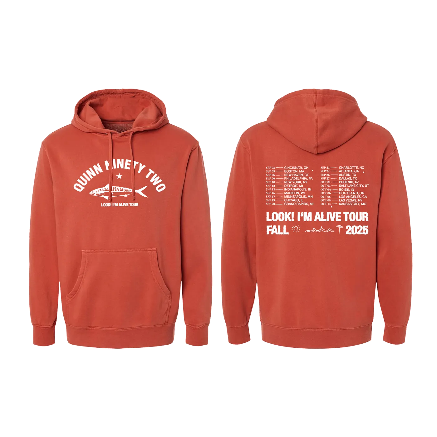 Quinn XCII LOOK! I'm Alive Tour Hoodie