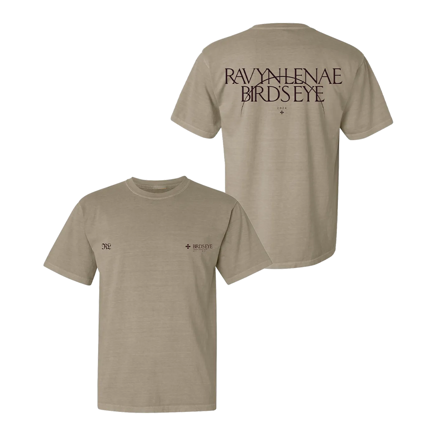 Ravyn Lenae Bird's Eye Tan T-Shirt