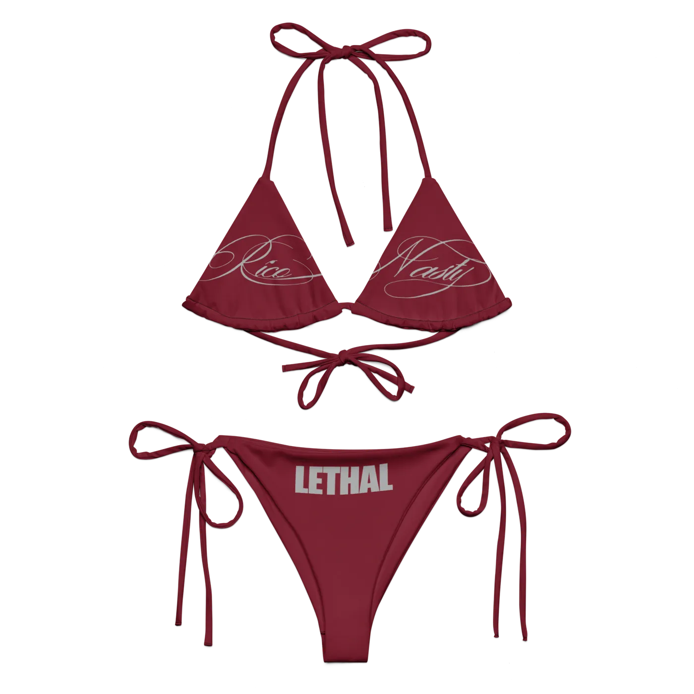 Rico Nasty LETHAL BIKINI (MAROON)