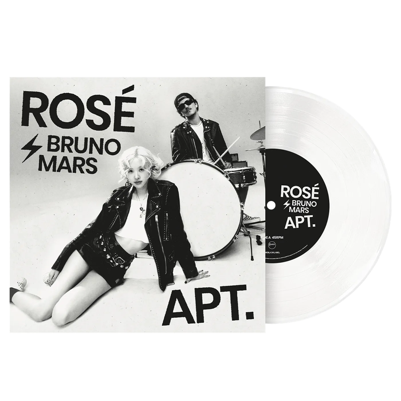Rosé (BLACKPINK) APT. (7” single) (white) (Vinyl)