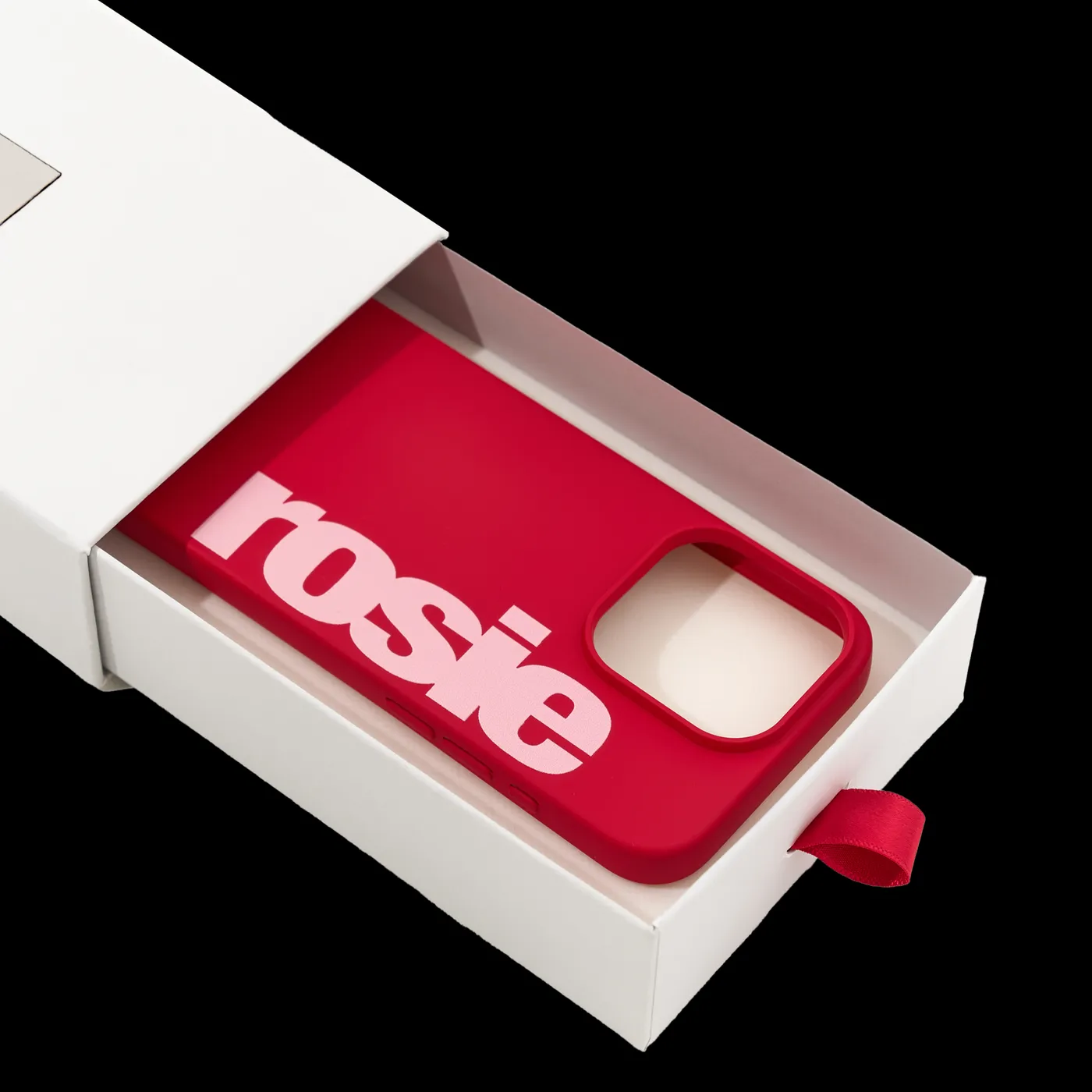 Rosé (BLACKPINK) red rosie color case