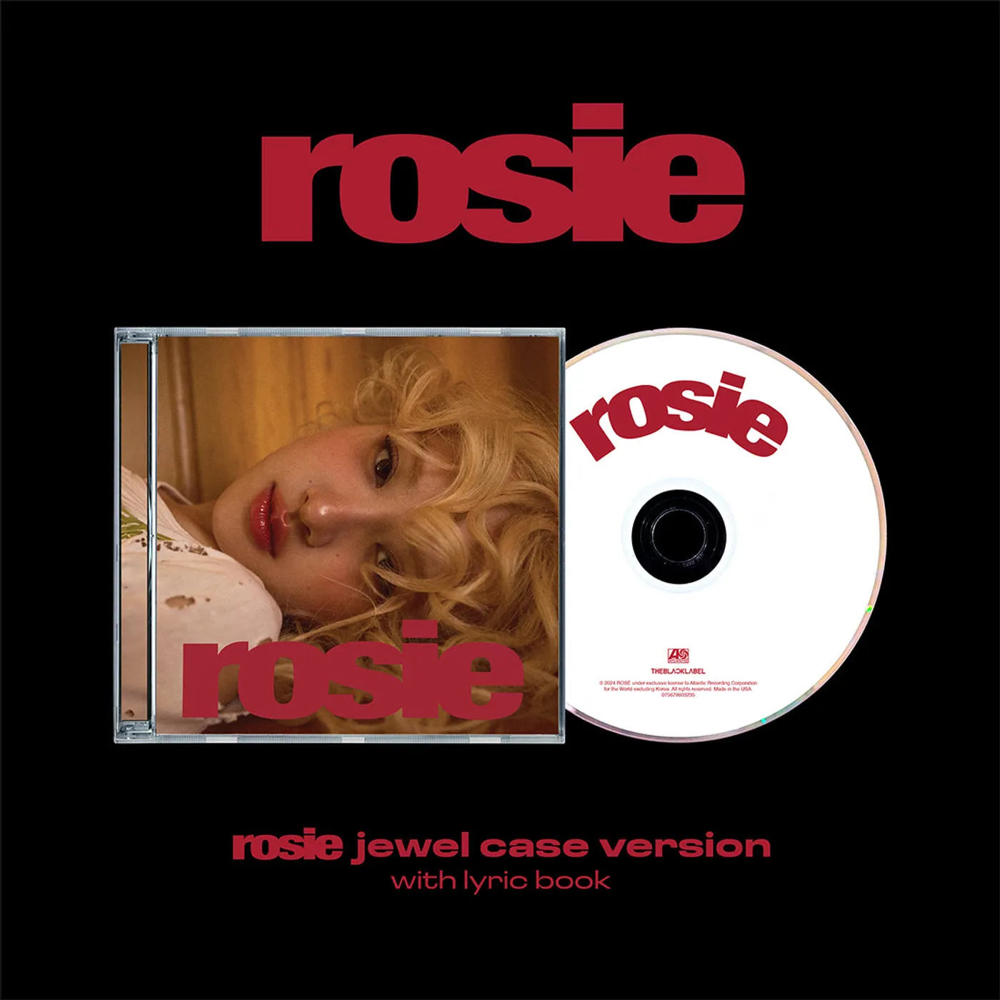 Rosé (BLACKPINK) rosie jewel case version