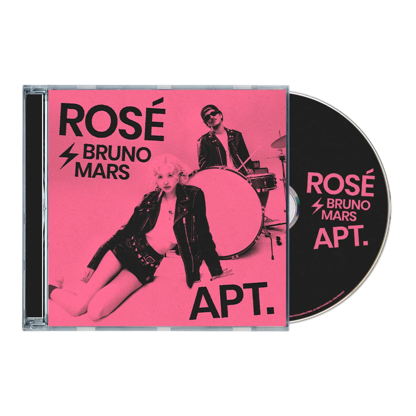 Rosé (BLACKPINK) APT. (black cd single)