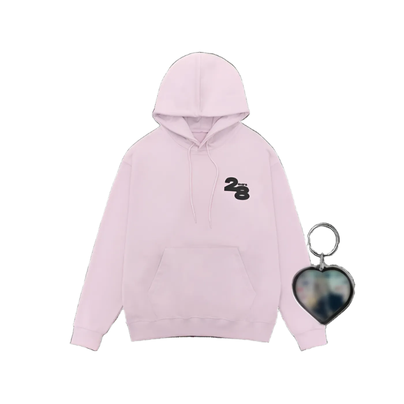 Rosé (BLACKPINK) She's 28 Hoodie - Pink