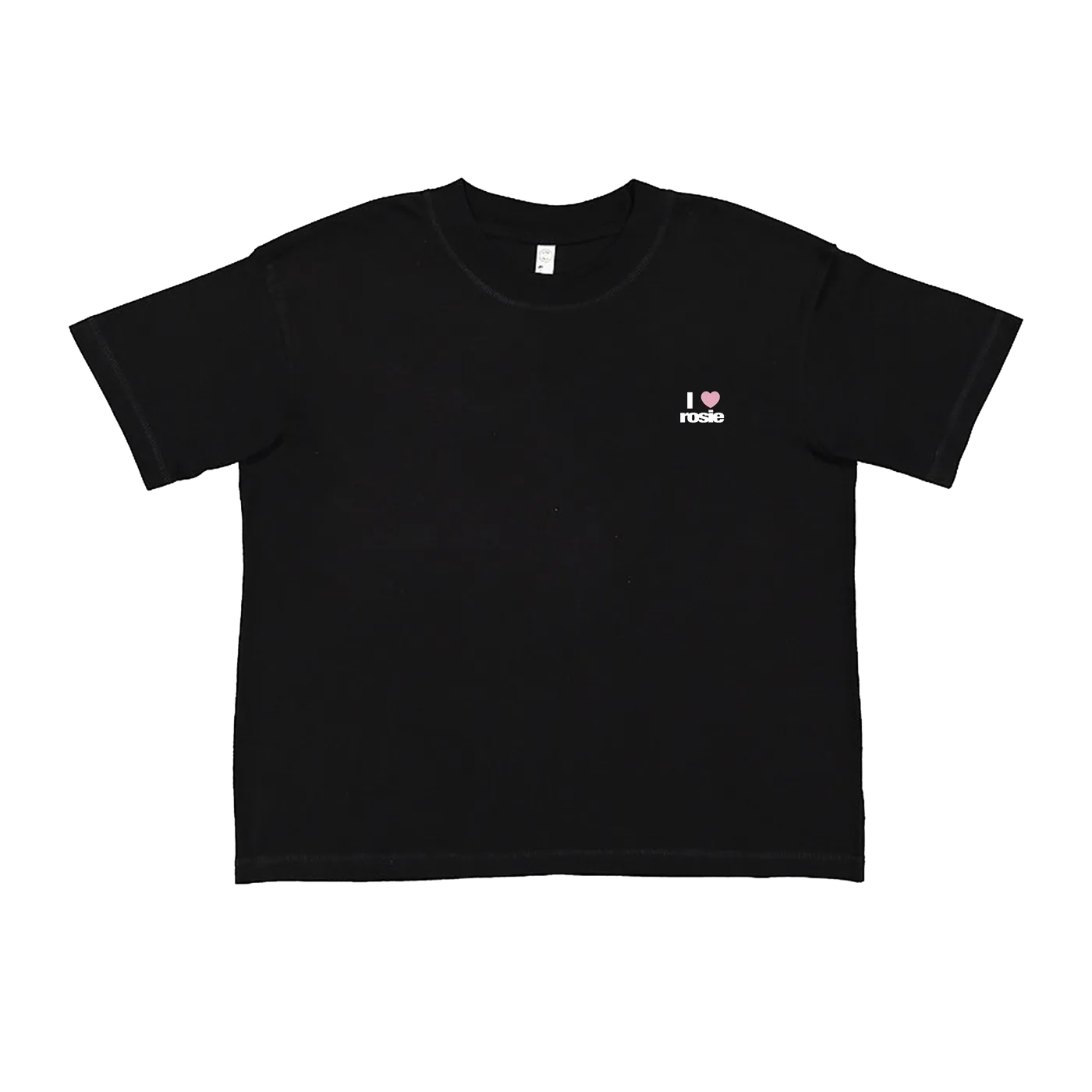Rosé (BLACKPINK) ‘i heart rosie’  black t-shirt