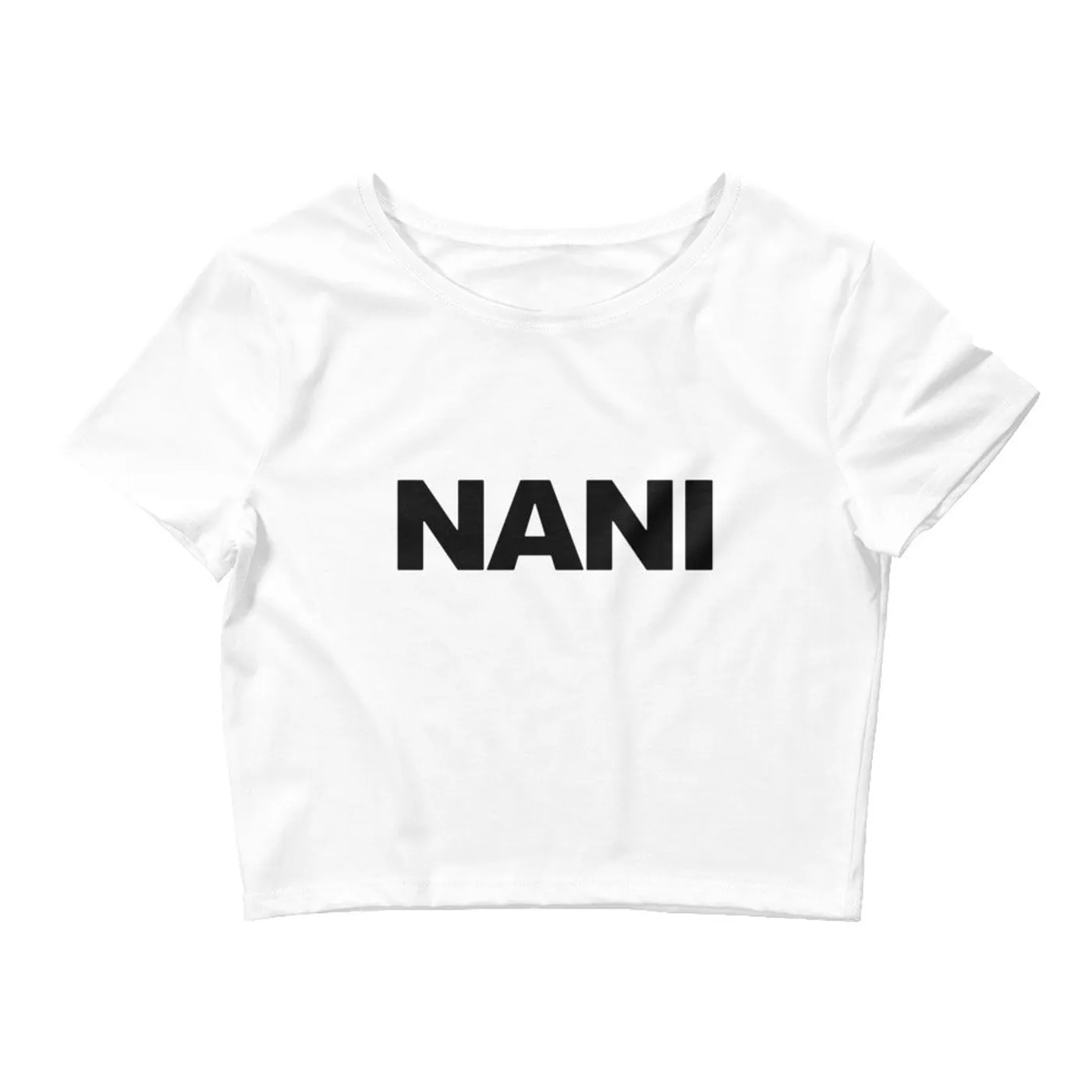 Saweetie Nani White Baby Tee