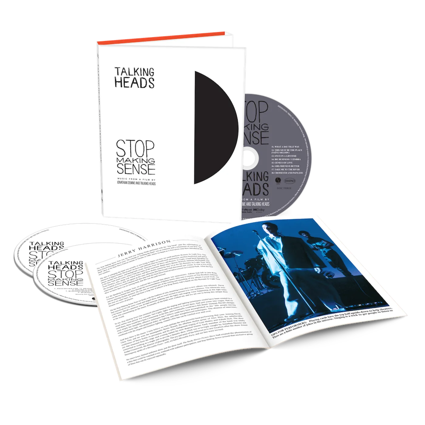 Talking Heads Stop Making Sense (2CD + Blu Ray)