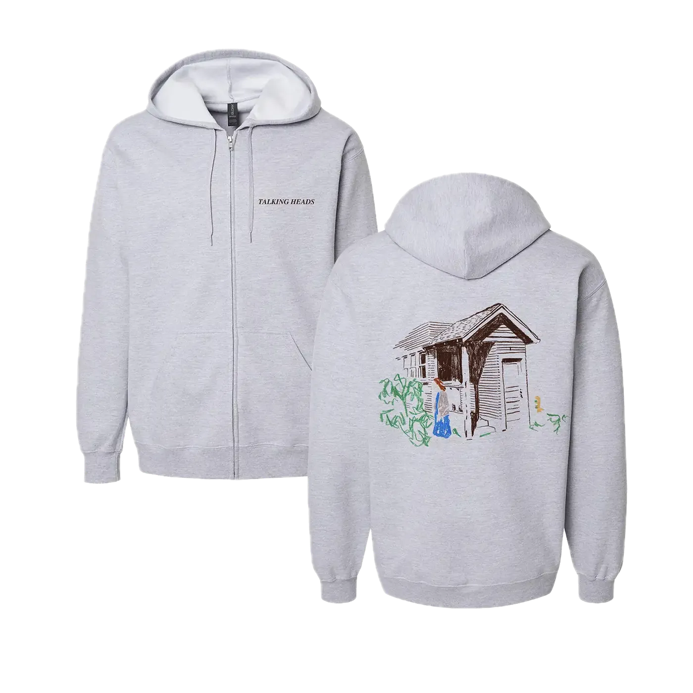 Talking Heads Psycho House Zip Hoodie