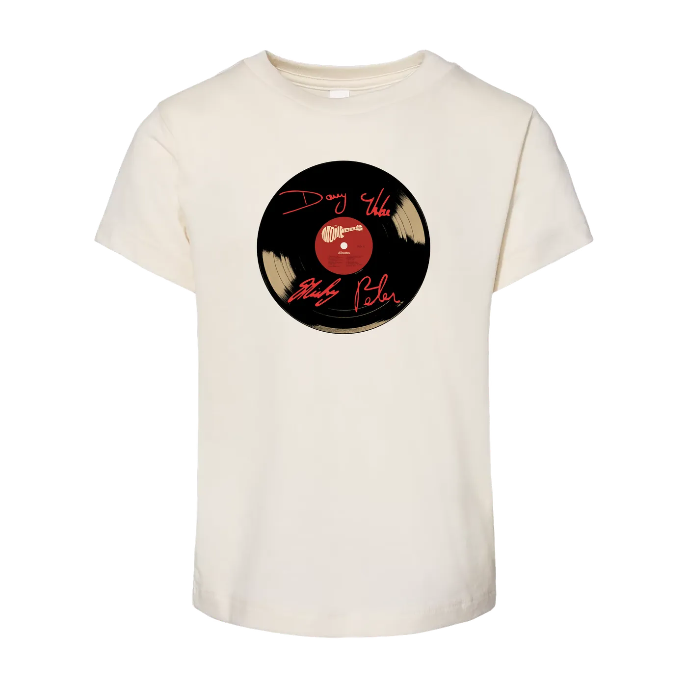 The Monkees Albums + Signatures T-Shirt