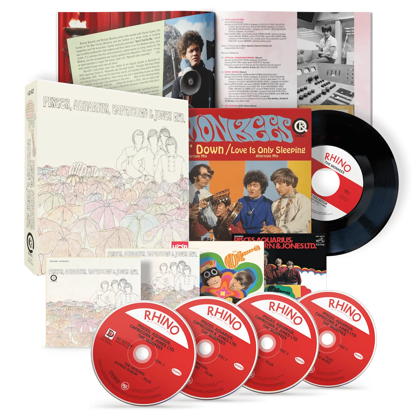 The Monkees Pisces, Aquarius, Capricorn & Jones Ltd. (Super Deluxe Edition) [4CD+ 7" Vinyl]