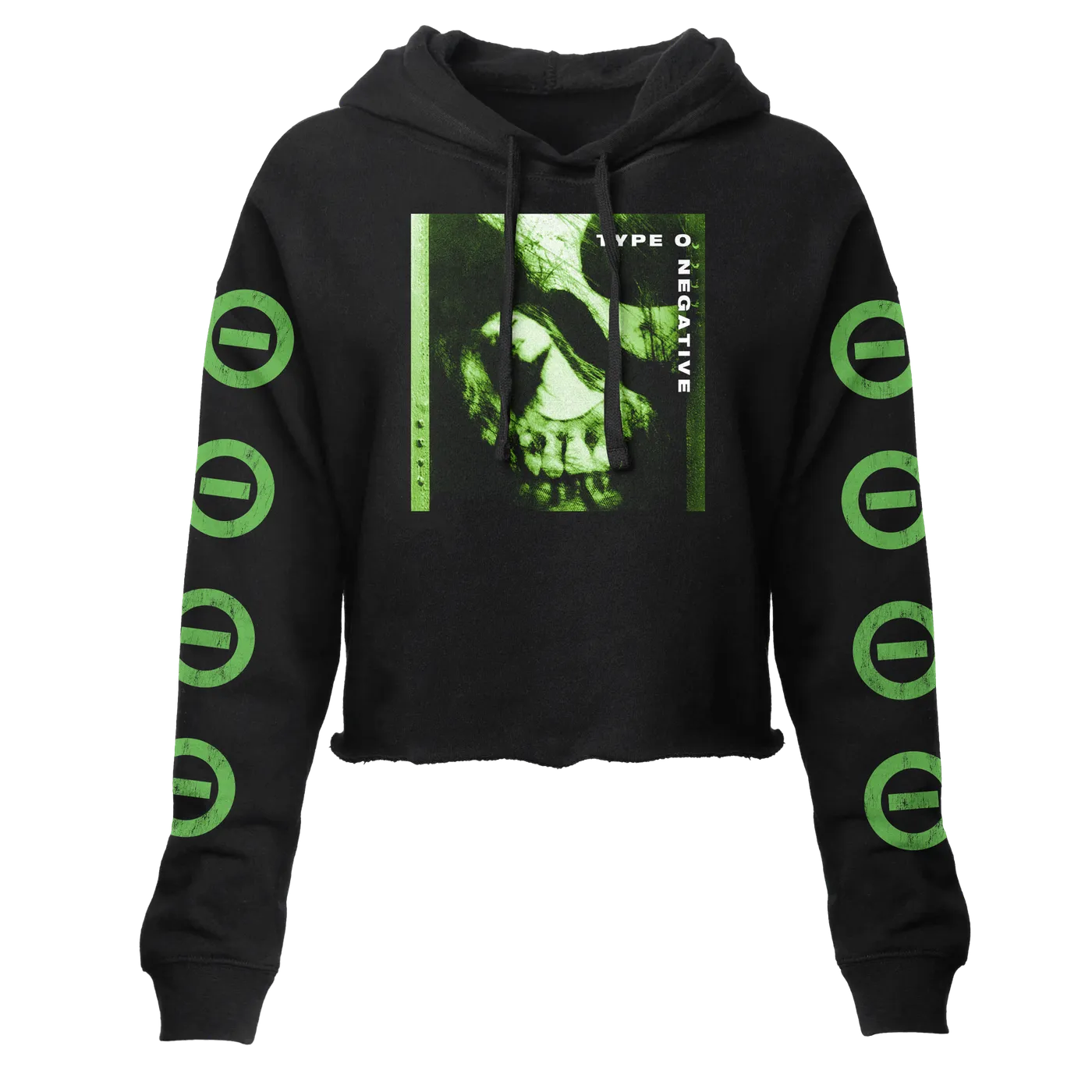 Type O Negative Type O Cropped Hoodie (woman)