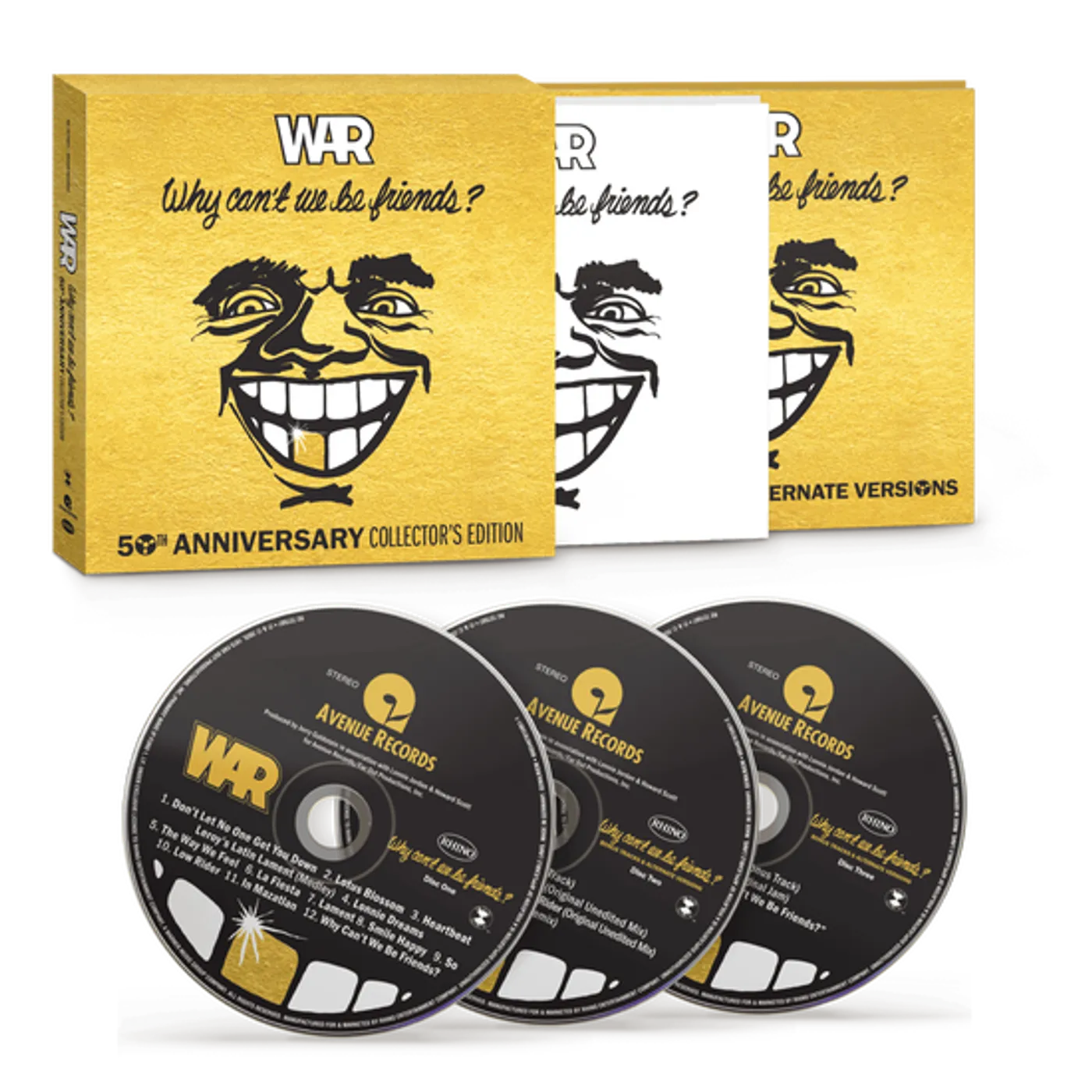 War Why Can’t We Be Friends? 50th Anniversary (Collector’s Edition) [3CD]
